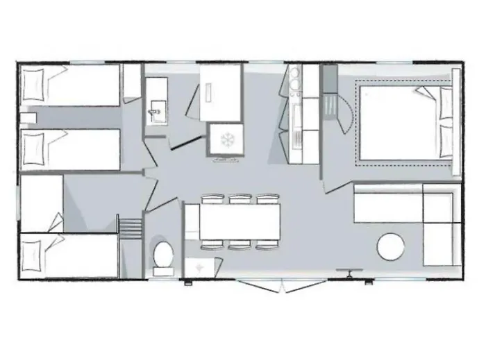 Camping - Parc aquatique - ccafhb0 *