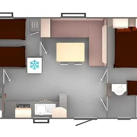 - Parc Aquatique - Ccafhb0 Campeggio *